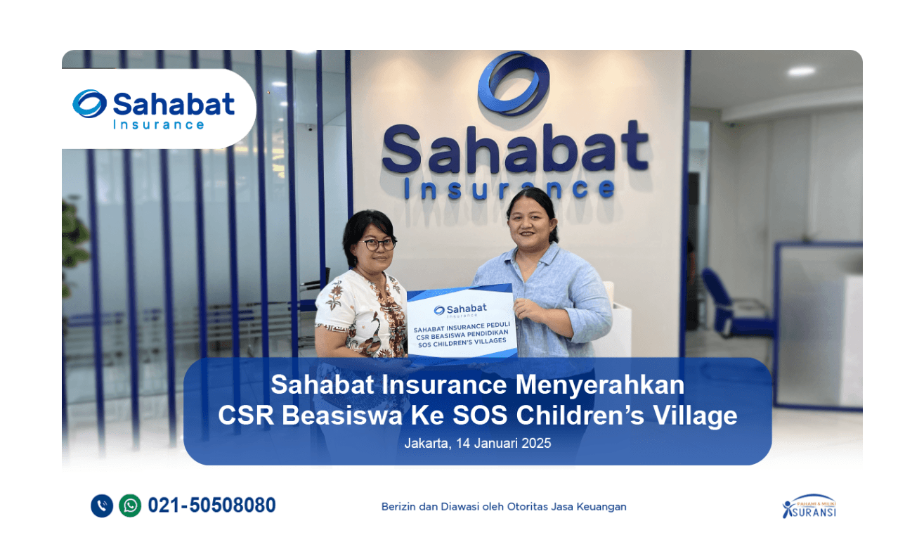 Sahabat Insurance Laksanakan  Program CSR Pendidikan Bersama SOS Children’s Village Indonesia