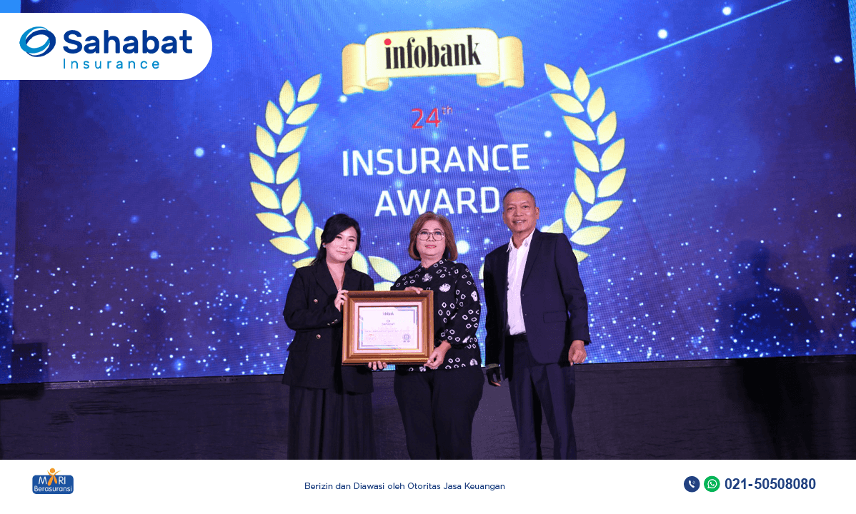 Sahabat Insurance Raih Excellent Award di  Infobank 24th Insurance Awards 2023 