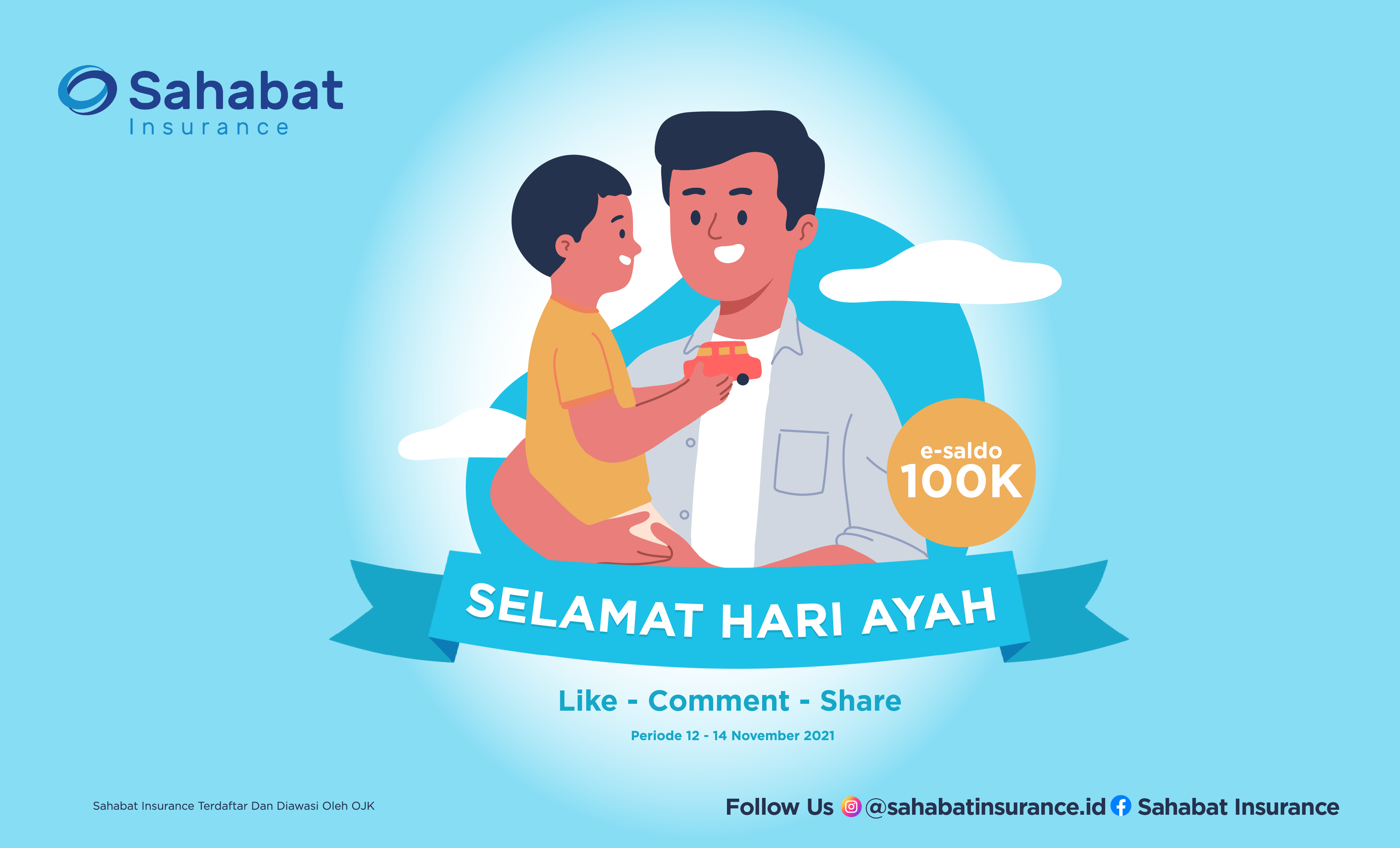 Berita - Happy Father's Day! - Sahabat Insurance | Solusi Lengkap Perlindungan Asuransi Anda