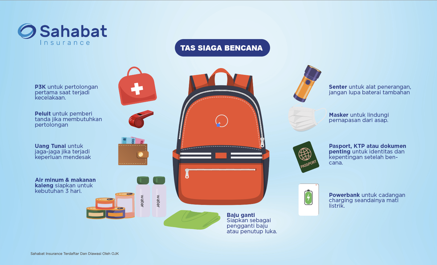 Berita - Disaster Alert Bag! - Sahabat Insurance | Solusi Lengkap Perlindungan Asuransi Anda