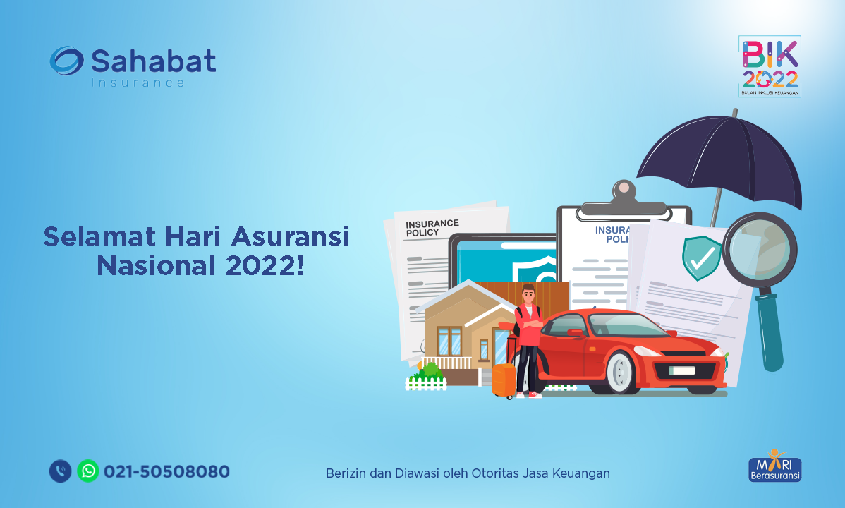 Berita - National Insurance Day 2022 - Sahabat Insurance | Solusi Lengkap Perlindungan Asuransi Anda