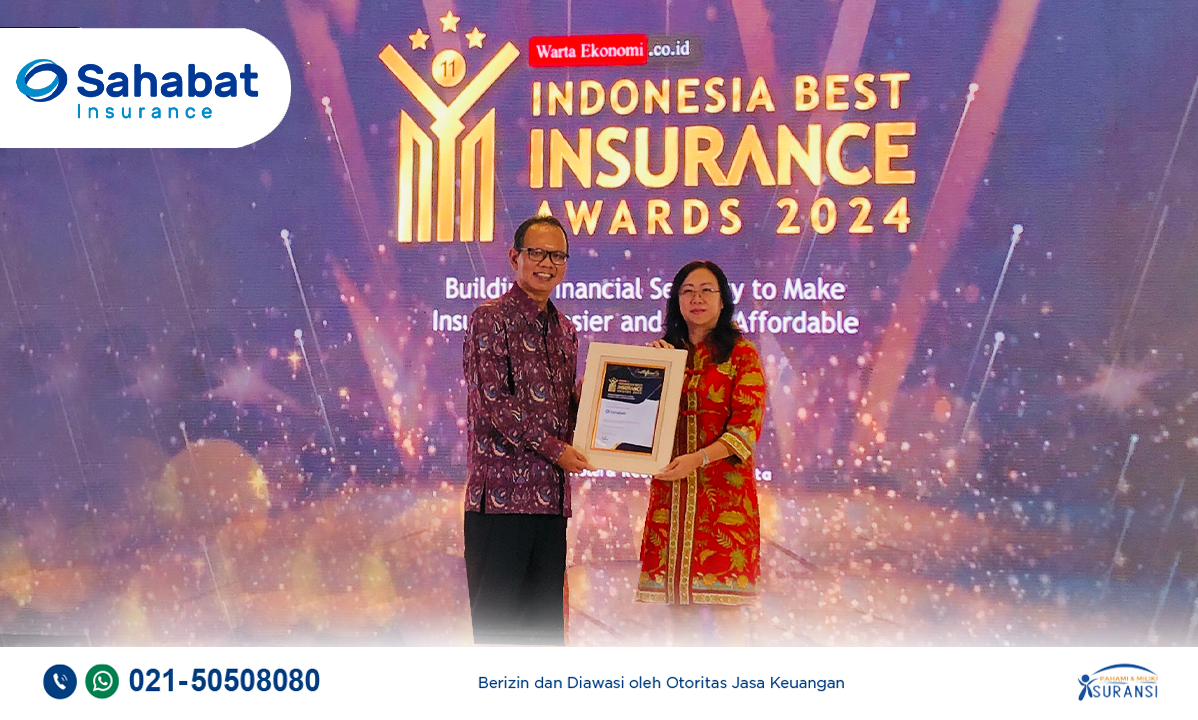 Berita - Sahabat Insurance Received Indonesia Best Insurance Awards 2024 From Warta Ekonomi - Sahabat Insurance | Solusi Lengkap Perlindungan Asuransi Anda