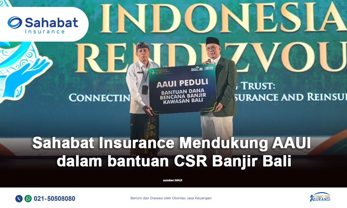 Berita - Sahabat Insurance CSR program with AAUI in Bali - Sahabat Insurance | Solusi Lengkap Perlindungan Asuransi Anda
